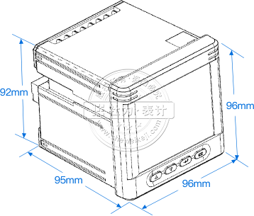 威胜DTSD342-9N手工测绘图